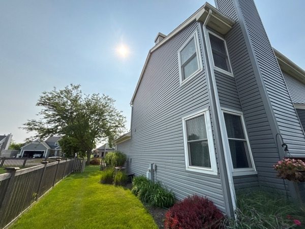 exterior of house with grey siding Preview Image 2