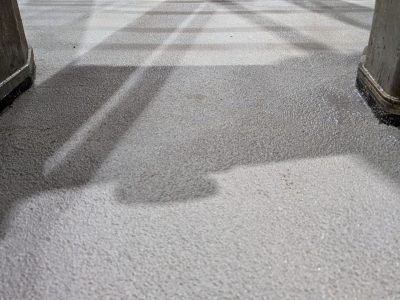 Gill Dairy Case Study floor completion photo