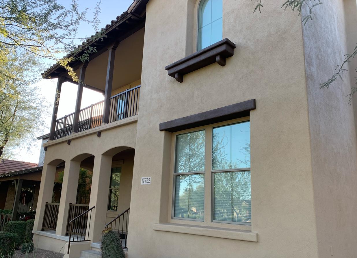 Stucco Painting and Repair After