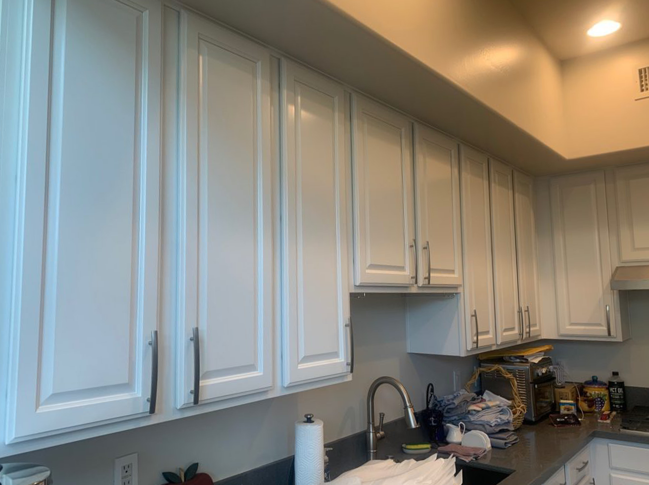 Residential Cabinet Repaint After