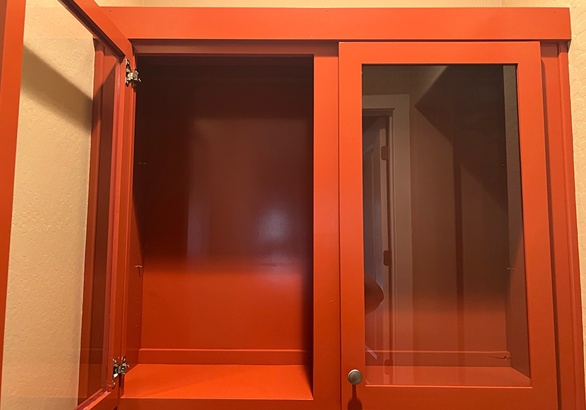 Cabinet Color Change After