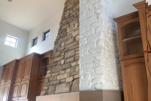 Fireplace Color Change