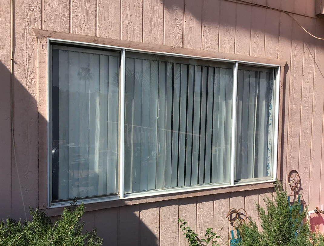 Window Trim & Exterior Repaint in Scottsdale Before