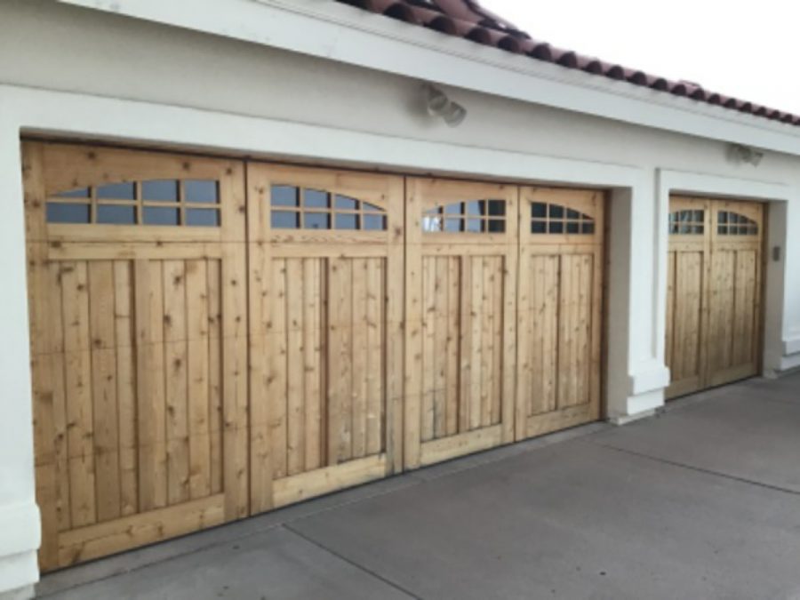 Garage Doors Before Staining Preview Image 1