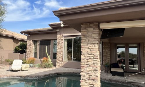 Poolside Awning