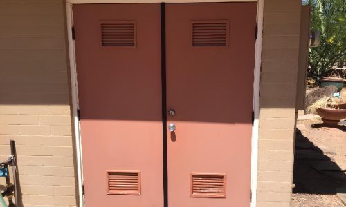 Exterior Double-Doors