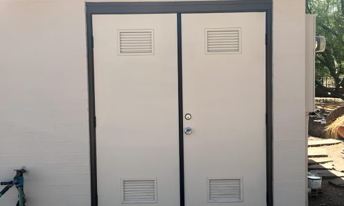 Exterior Double-Doors