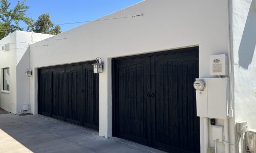 Garage Painted