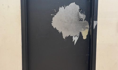 Serious Paint-Damaged Doorways