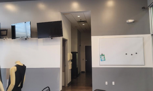 Gray and White Design