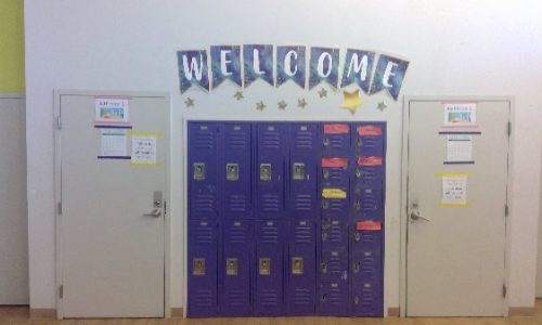 Locker Area in Need of Update