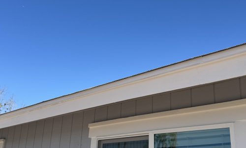 Sealed and Painted Window Trim