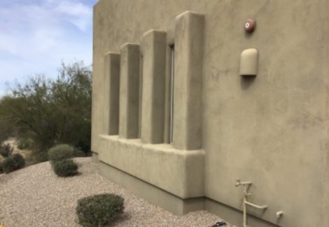 side of house in arizona