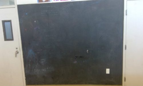 Chalkboard Painted Walls