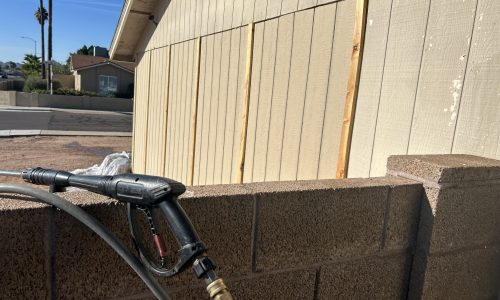 Faded and Discolored Siding