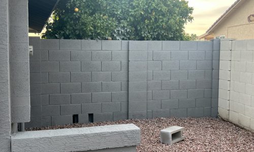 New Exterior Wall