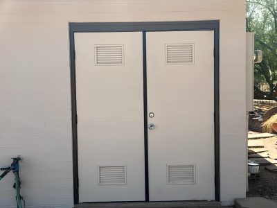 Exterior Double-Doors
