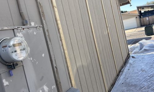 Peeling Paint on Wood Siding