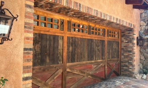 Stained Wood Exterior