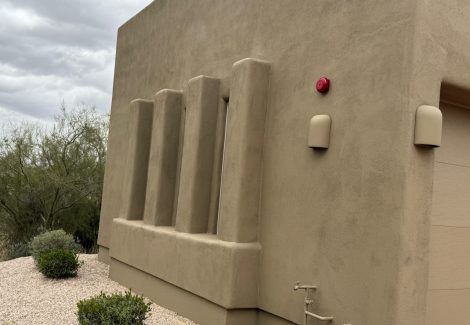 side of house in arizona