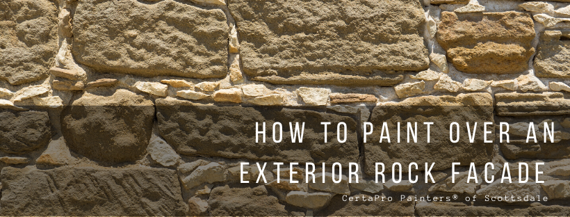 How to Paint Exterior Stone on House