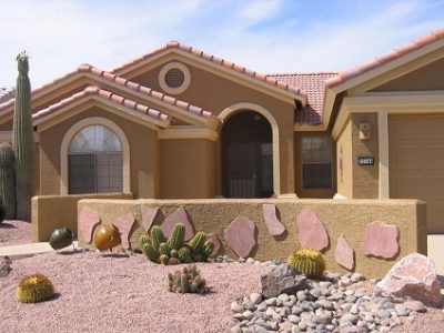Exterior house painting by CertaPro painters in Goodyear, AZ