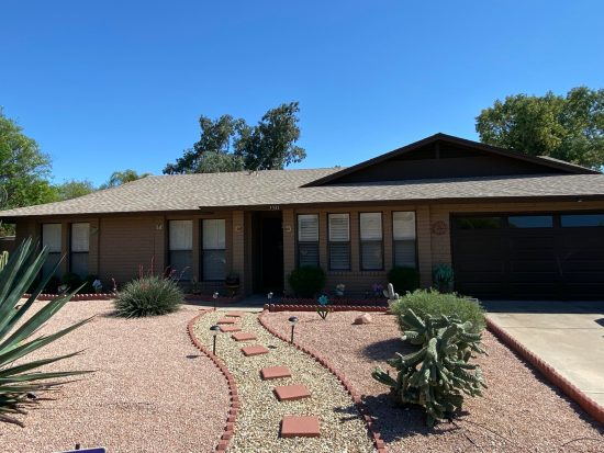 Arizona house after painting