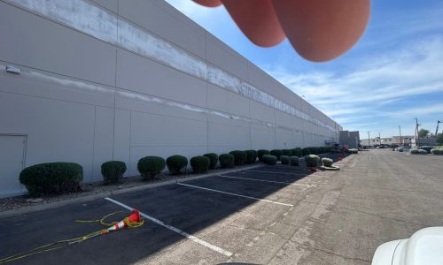 Side of Building During