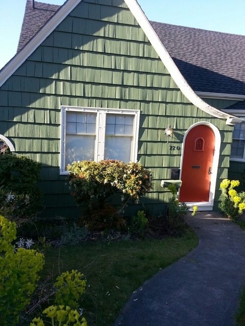 Exterior painting by CertaPro house painters in Queen Anne, WA
