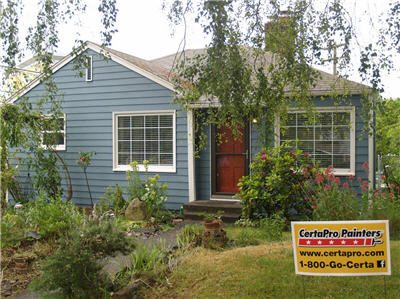 professional exterior painting by CertaPro in University, WA