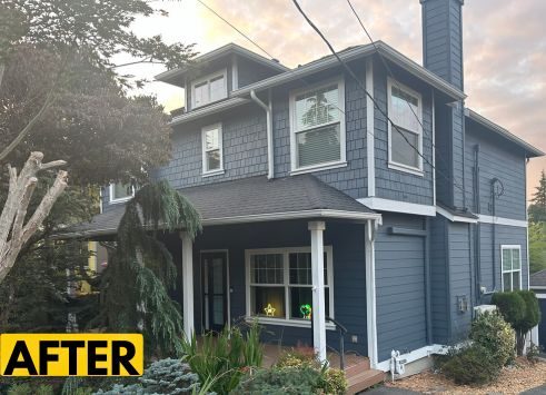 Exterior Transformation Project in Wedgewood