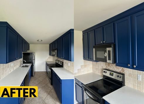 Kitchen Cabinet Painting in Seattle, WA