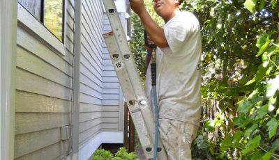 Exterior power washing by CertaPro Painters of North Seattle, WA