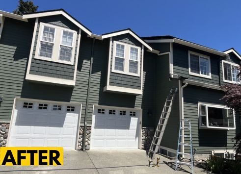 Exterior Painting Project in Shoreline, WA