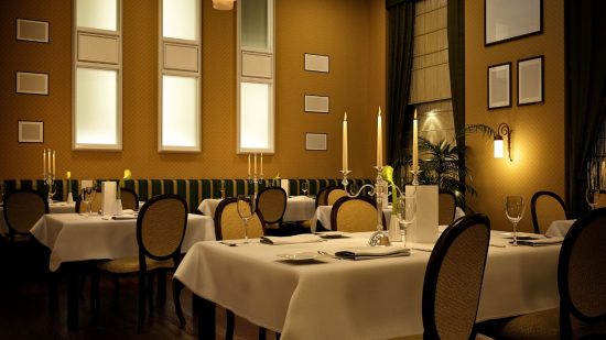 Restaurant interior photo