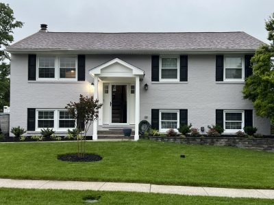 painted house exterior