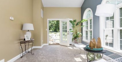 Accent Wall in Foyer Interior Painting in Pasadena, MD ...