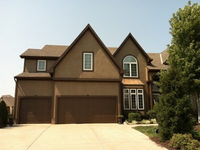 Exterior house painting in Shawnee, KS by CertaPro Painters of Shawnee Mission, KS