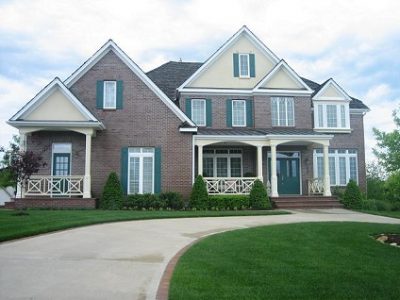 Exterior painting by CertaPro house painters in Shawnee, KS