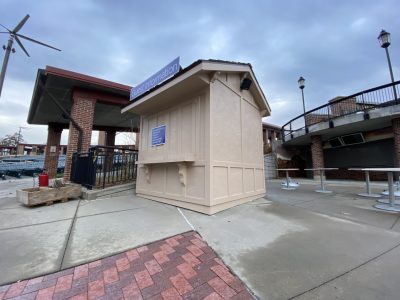Commercial Theatre Information Booth Painting Kansas City, MO