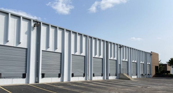 industrial building painted