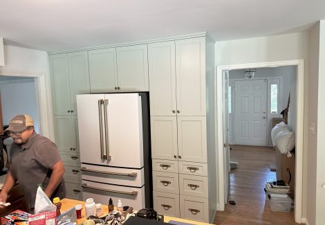 Kitchen Cabinet Repaint