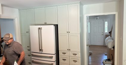 Kitchen Cabinet Repaint