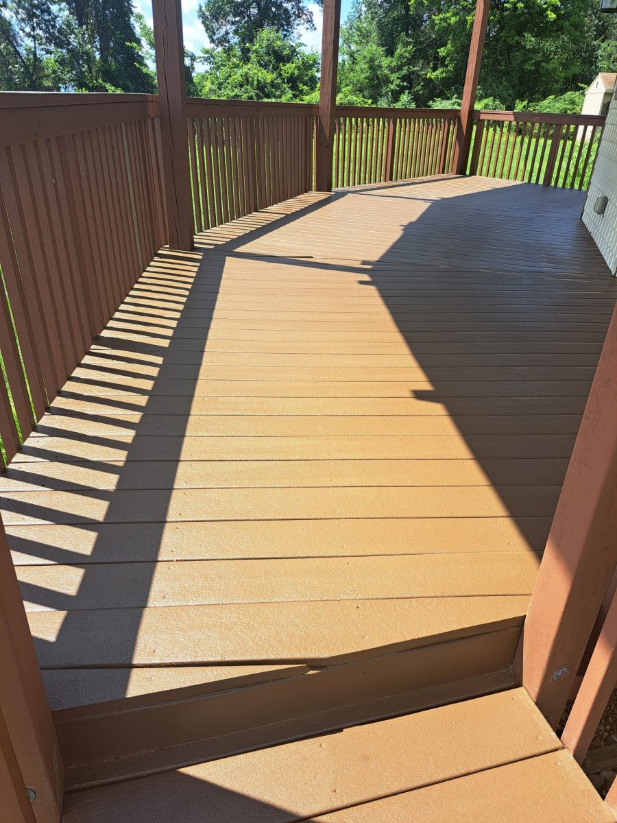 stained wooden deck Preview Image 1