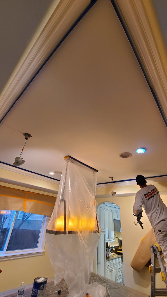 Ceiling Painting Service Before