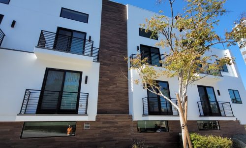 Side View of Condo After Painting