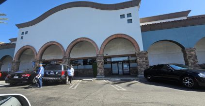 Chatsworth Shopping Center Repainted Dover White ...