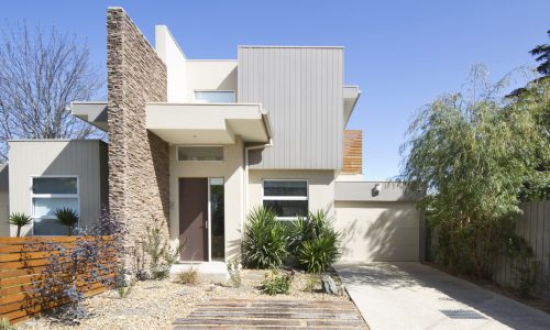 Modern design paired with light colors