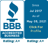 2021 BBB Accredited Business Seal