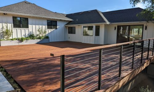 Completed Deck & Railing